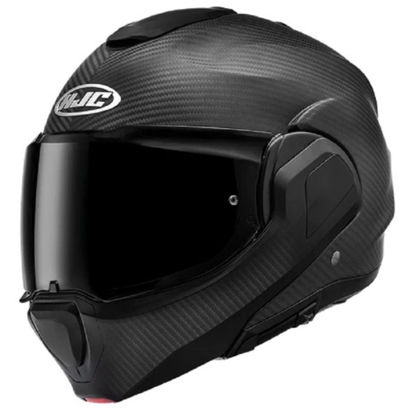 HJC Klapphelm F100 Carbon mattschwarz