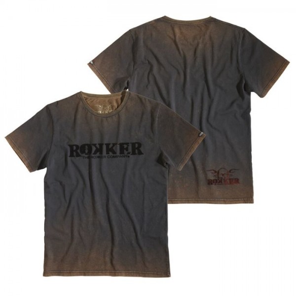 ROKKER T-Shirt BLACK JACK washed