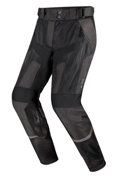 LS2 Textilhose COMO AIR schwarz-dunkelgrau