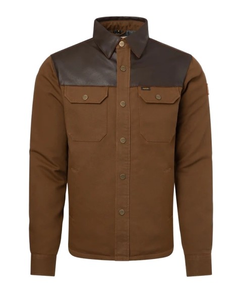ROKKER Hemd Shirt BOZEMAN brown