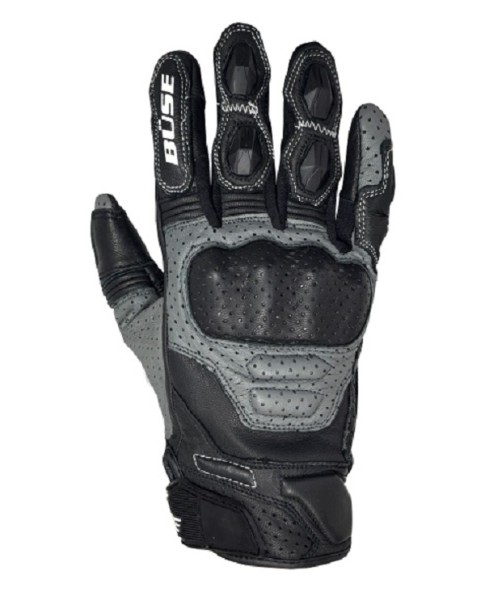 BÜSE Sport Handschuhe MILES schwarz-grau
