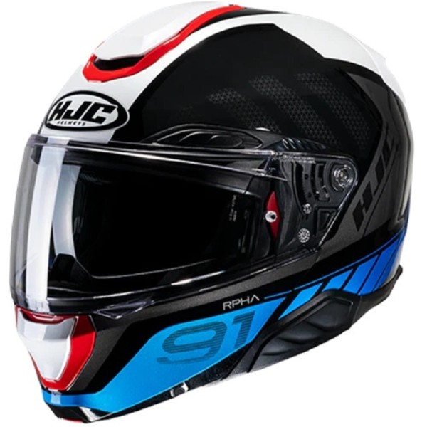 HJC Klapphelm RPHA 91 RAFINO MC-21 schwarz-blau-weiss