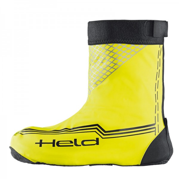 HELD Regenüberschuhe BOOT SKIN SHORT schwarz-neongelb