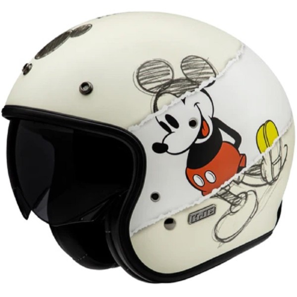 HJC Jethelm V31 DISNEY MICKEY SKETCH MC-1SF