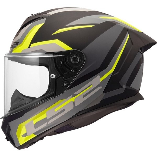 LS2 Integralhelm FF820 RAPID III HYPER mattschwarz-neongelb
