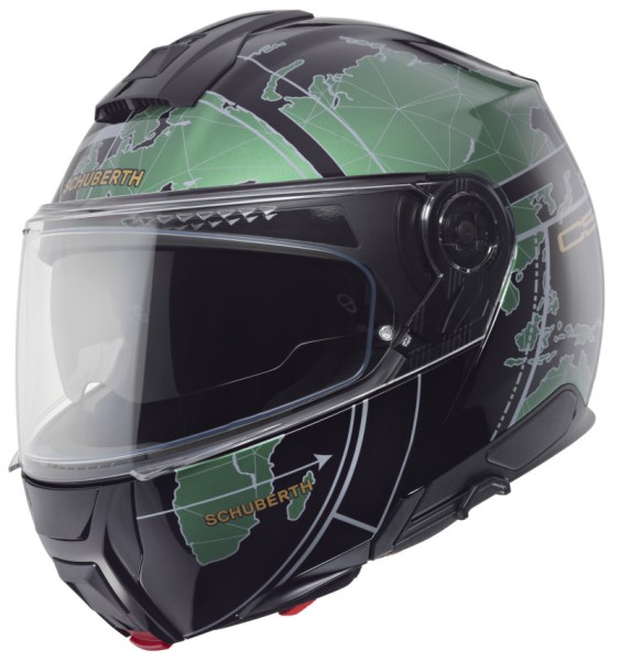 SCHUBERTH Klapphelm C5 GLOBE GREEN