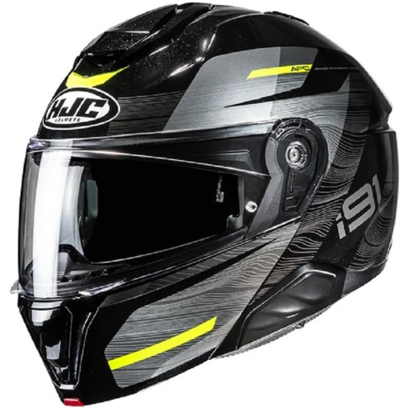 HJC Klapphelm I91 DUSK MC-3H schwarz-gelb