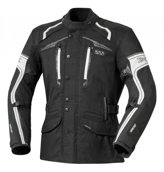 IXS GTX Jacke MONTGOMERY GORE-TEX® schwarz-weiss