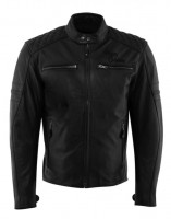 RUSTY STICHES Lederjacke JARI schwarz RUSTY STICHES Lederjacke JARI schwarz