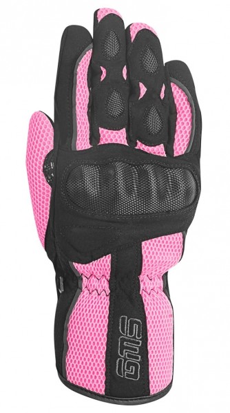 GERMAS Damen Handschuhe FLOW schwarz-pink