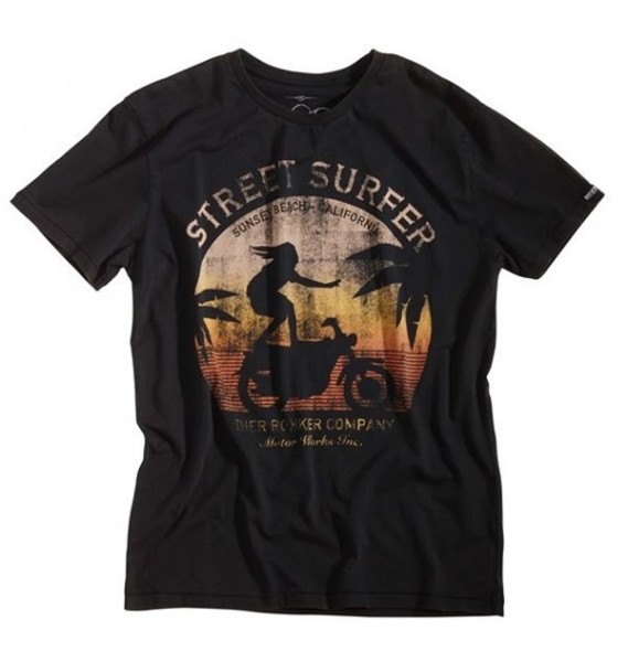 ROKKER T-Shirt STREET SURFER black