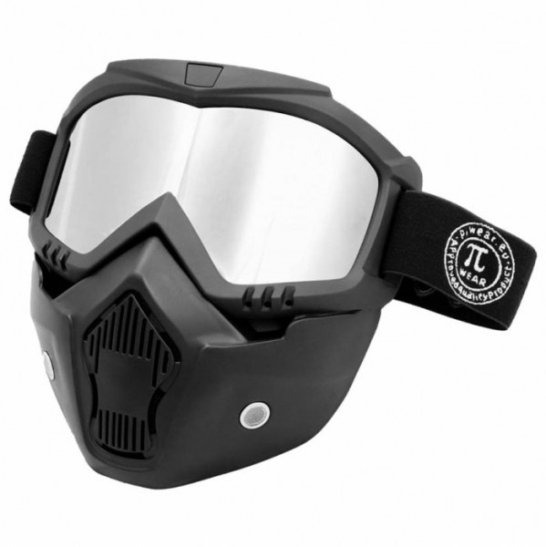 PIWEAR Brillenmaske INVASE CL silber