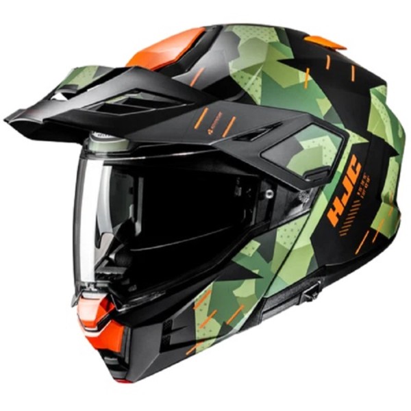 HJC Klapphelm i80 ROKI MC-47SF camouflage grün