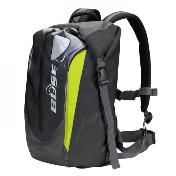 BÜSE Rucksack wasserdicht 30 Liter neongelb