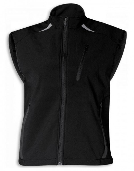 HELD Softshell Weste schwarz
