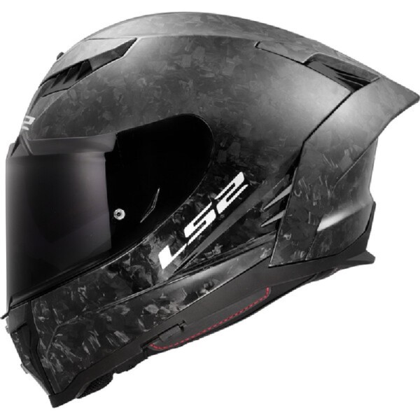LS2 Integralhelm FF807 DRAGON CARBON FORGED schwarz