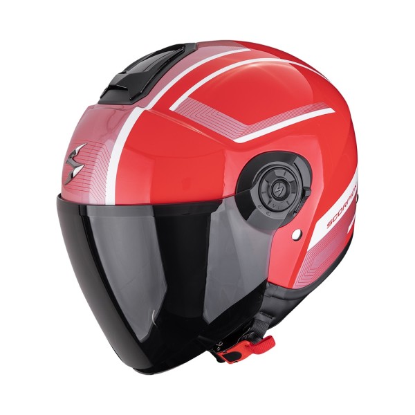SCORPION Jethelm EXO-CITY II COSMOS rot-silber