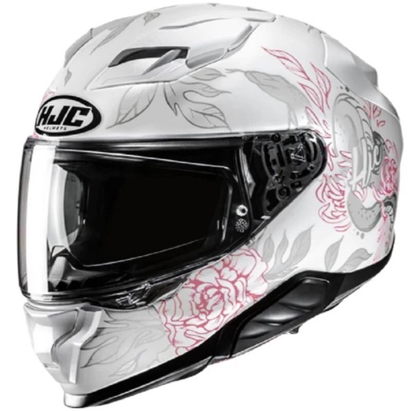 HJC Integralhelm F71 ELIZ MC-8 weiss-grau-pink