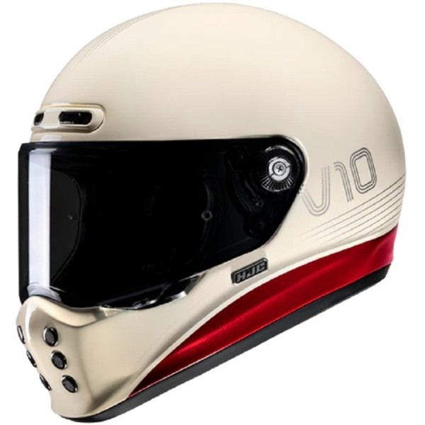 HJC Integralhelm V10TAMI MC-1 beige-rot