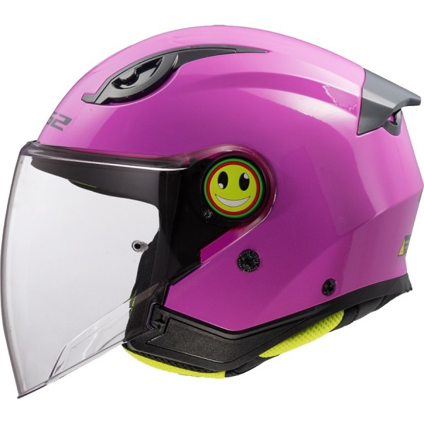 LS2 Jethelm Kinderhelm OF622 Junior FUNNY II pink