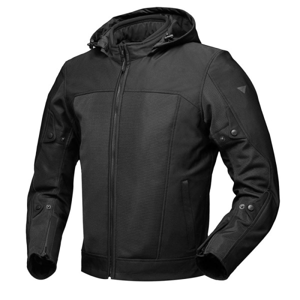 MODEKA Textilacke Hoodie DAVEY AIR schwarz