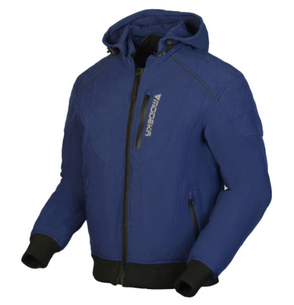 MODEKA Softshell-Jacke CLARKE wasserdicht blau
