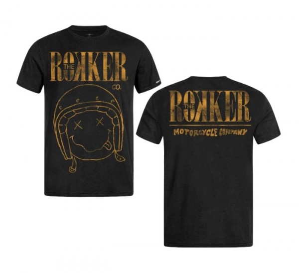 ROKKER T-Shirt KURT schwarz