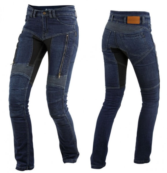 TRILOBITE Kevlar Damen Jeans PARADO mit TÜV CE blau