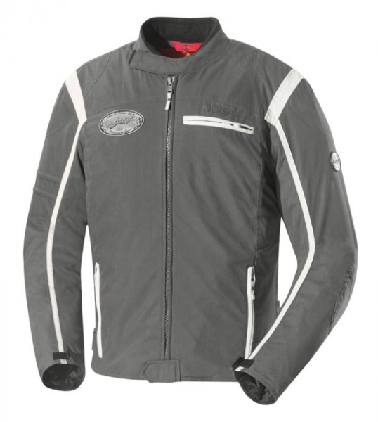 IXS Textiljacke RIDLEY grau-braun