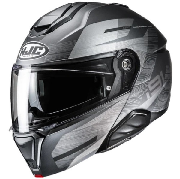 HJC Klapphelm I91 DUSK MC-5 grau-silber