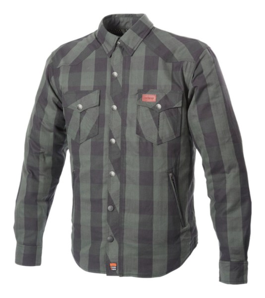 BÜSE Textil-Hemd FAIRBANKS grün