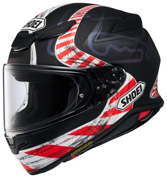 SHOEI Integralhelm NXR II KNEE DOWN TC-5