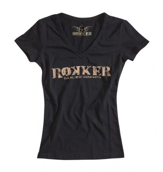 ROKKER T-Shirt Women VINTAGE black