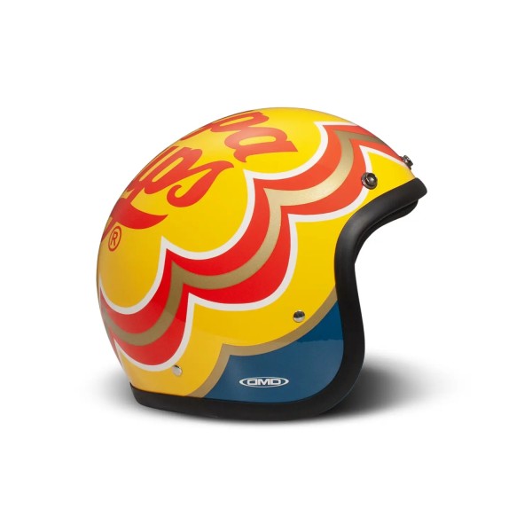 DMD Jethelm RETRO CANDY gelb-rot