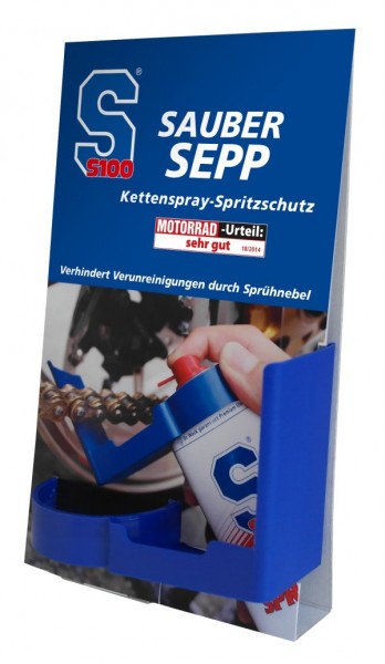 S100 Kettenspray-Spritzschutz SAUBER SEPP