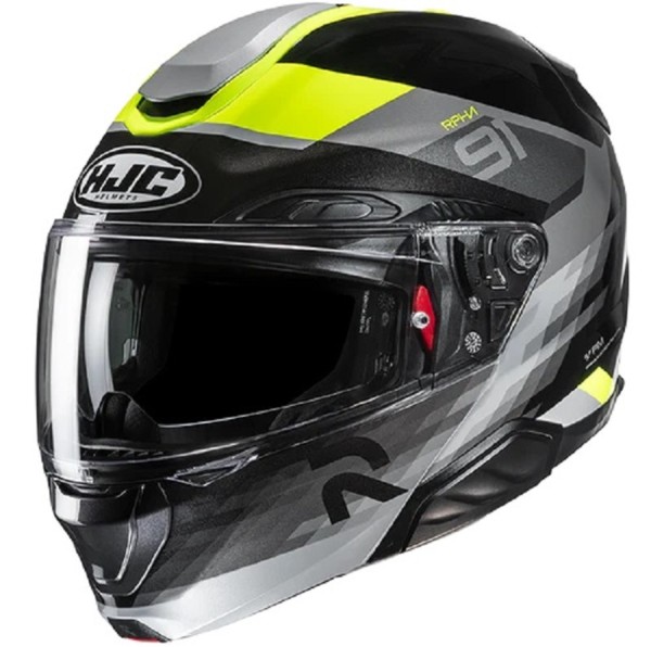 HJC Klapphelm RPHA 91 MADAL MC-3H schwarz-neongelb