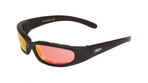 PIWEAR Brille GLOBAL VISION CHICAGO matte GT rot