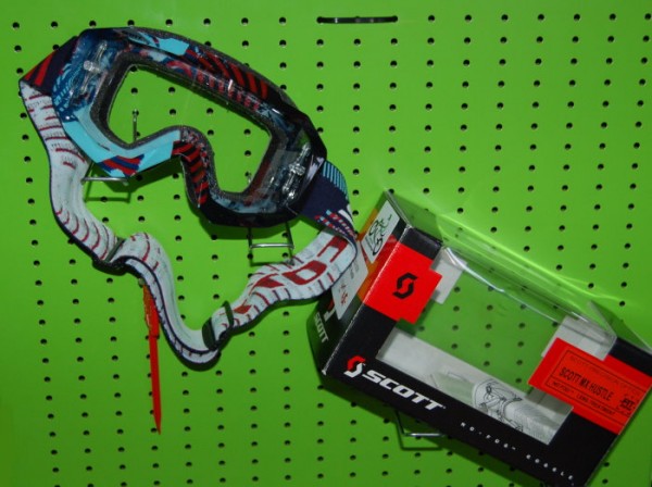 SCOTT Motocross Brille HUSTLE MX bunt