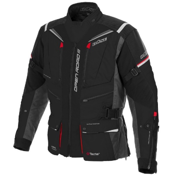 BÜSE Textiljacke OPEN ROAD III schwarz