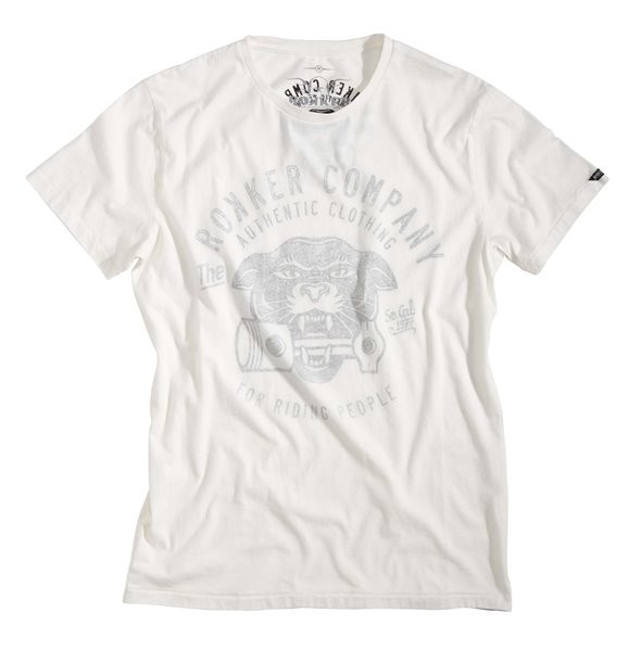 ROKKER T-Shirt PANTHER dirt-white