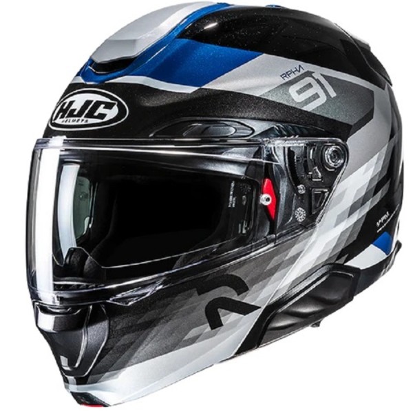 HJC Klapphelm RPHA 91 MADAL MC-2 schwarz-grau-blau