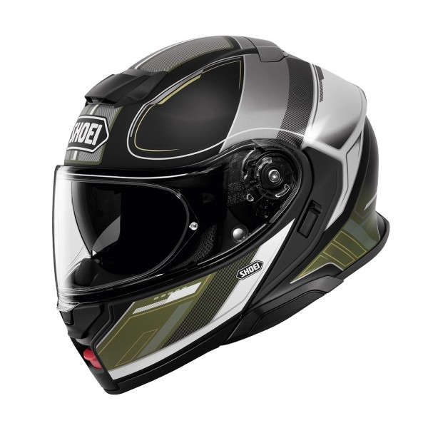 SHOEI Klapphelm Systemhelm NEOTEC 3 SHARPEN TC-11 schwarz-grau-olive