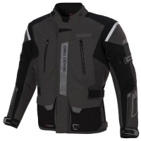 BÜSE Textiljacke GRADO PRO wasserdicht grau-schwarz BÜSE Textiljacke GRADO PRO wasserdicht grau-schwarz